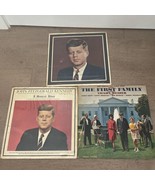 JFK Memorial Records (3 vinyl LP Lot) John F. Kennedy Diplomat Sealed, 2... - £18.08 GBP