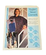 Vintage Sewing Pattern Raglan-Sleeve Garments Category 2 &amp; 4 Sizes 42-45... - $105.66 MXN