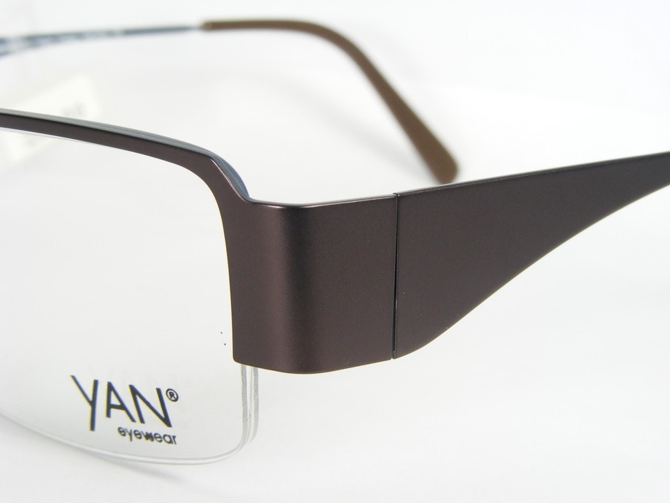 YAN by BoDe 6225 64 MAUVE BROWN EYEGLASSES GLASSES FRAME 52-19-140mm Germany Item image 6