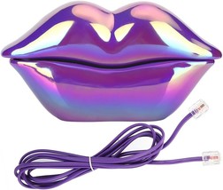 Chenjieus Lips Landline Telephone, Purple Lips Telephone, Lips Phone. - $31.94