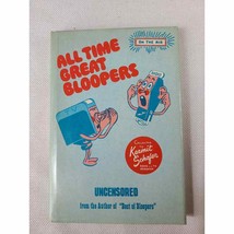 All Time Great Bloopers Uncensored by Kermit Schafer Hardcover Book - £9.40 GBP