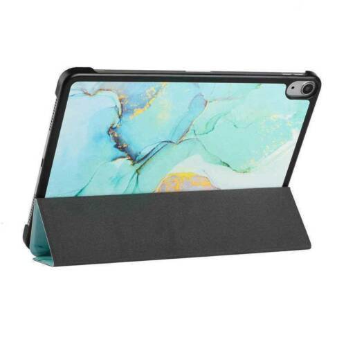 For iPad Mini 4/5/6 7/8/9 th Gen Air 4/3/2 Pro 11 cover Leather Flip Marble Case