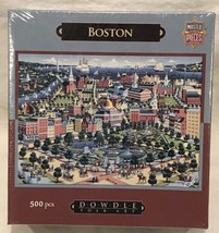 Dowdle Folk Art Master Pieces Boston 500 Pc Puzzle. New In Sealed Package - £19.39 GBP