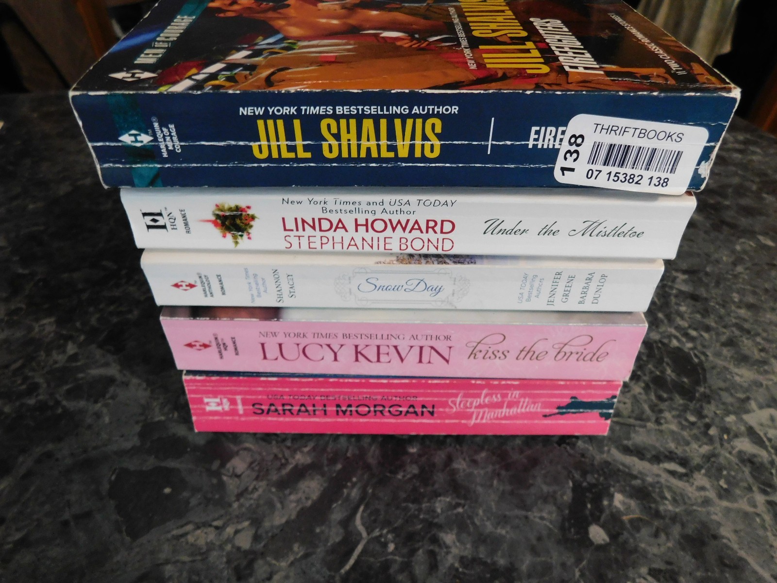 Harlequin HQN lot of 5 Assorted Authors Anthologies Contemporary Romance - $9.99