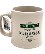Papel &quot;The lord will fulfill his purpose for me&quot; D/W &amp; M/W safe coffee m... - $14.77