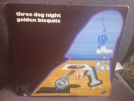 THREE DOG NIGHT GOLDEN BISQUITS LP DSX50098 ABC DUNHILL W/FOLDOUT COVER - £5.53 GBP