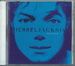 Michael Jackson - Invincible (Blue) 2001 Eu Cd You Rock My World Cry Unbreakable - £20.25 GBP