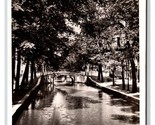 RPPC Reguliersgracht Canal Amsterdam Netherlands UNP Postcards F22 - $3.91