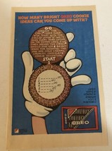 1985 Oreo Cookies Vintage Print Ad Advertisement pa20 - £8.53 GBP