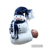 Handmade Penn State Nittany Lion Snowman with Football - £11.67 GBP