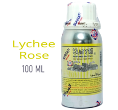 Lychee Rose Surrati concentrated Perfume oil ,100 ml packed, Attar oil. - £35.88 GBP