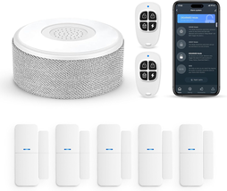 Wifi Door Alarm System, Wireless DIY Smart Home Security System, with Ph... - $128.03