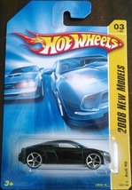 2008 Hot Wheels New Models Audi R8 Black With OH5SP Wheel Variant #003/196 - £21.07 GBP