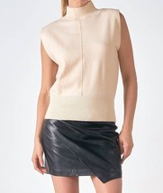 Elan Sleeveless Mock Neck Sweater Size S - $41.58