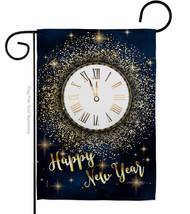 Countdown New Year Garden Flag 13 X18.5 Double-Sided House Banner - £15.96 GBP
