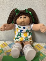 First Edition Vintage Cabbage Patch Kid Girl HM#2 Hong Kong Brown Hair &amp; Eyes - £219.82 GBP