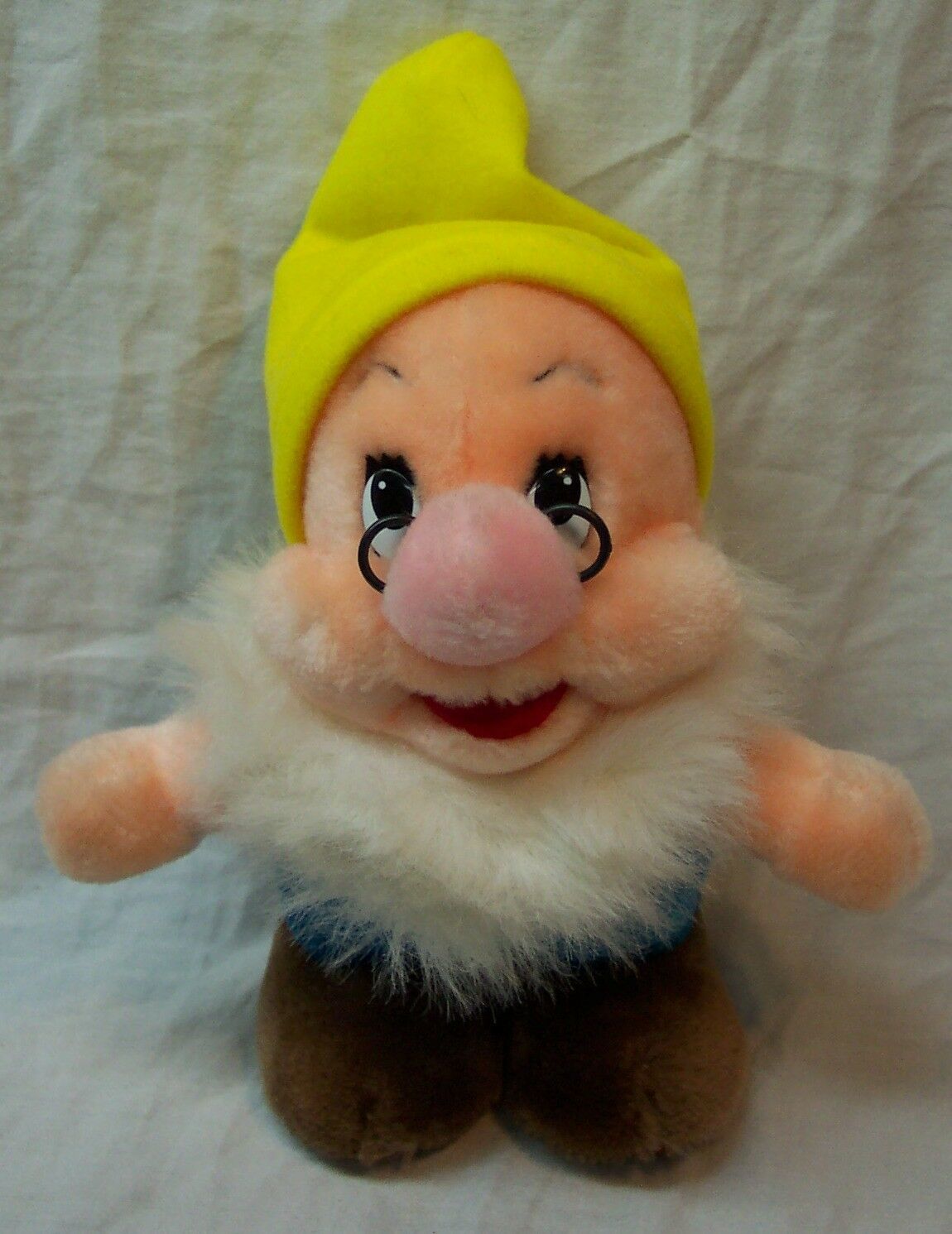 Primary image for VINTAGE Walt Disney Snow White & The Seven Dwarfs DOC THE DWARF 7" Plush Toy