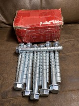 Hilti KH-EZ 5/8”x6.5” Anchors # 2411253 12 Pack New Dented Box - $1,089.13 MXN