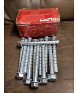 Hilti KH-EZ 5/8”x6.5” Anchors # 2411253 12 Pack New Dented Box - $59.39