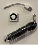 (N70059-1) Apple 4th Generation iPod Shuffle Charging Cable Headphones B... - £56.87 GBP
