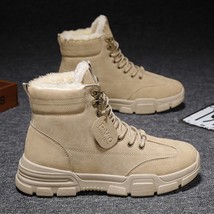 New Men Boots Waterproof Lace Up Military Boots Men Winter Ankle Lightweight Sho - £39.26 GBP