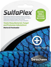 Seachem SulfaPlex Treatment for Aquarium Bacterial, Fungal &amp; Protozoan Infection - £8.61 GBP