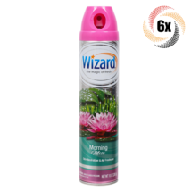 6x Sprays Wizard Morning Mist Scent Odor Neutralizer &amp; Air Freshener | 10oz - £15.86 GBP