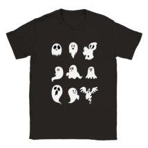 Halloween t shirt ghost scary kawaii Spooky Trick-or-treat kid gift givi... - $27.86
