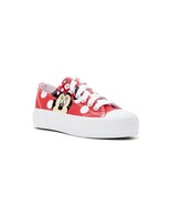 Disney Minnie Mouse Women&#39;s Sneaker Shoe, Red/White Size 11 - $831.02 MXN
