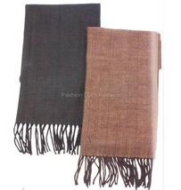 1 Men&#39;s Premum Scarf Long Warm Winter Soft Cashmere Feel Black/White/Coffee - $103.18 MXN+