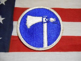 US ARMY WWII WW2  XIX CORPS SSI COLOR PATCH C/E 2ND DESIGN C/E - $7.00