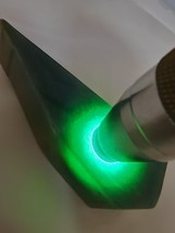 Icy Bluish Green Natural Jadeite Jade Polished Rough Stone #735 carat # - $775.82