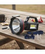 Rechargeable Spotlight, Super Bright High Lumens LED Flashlight Handheld... - $50.34 CAD