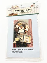 Just Be Cuz Wish Upon a Star #10103 Wood Pattern Packet - £5.55 GBP
