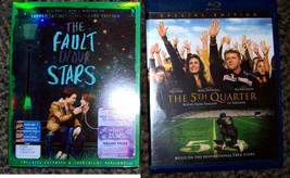 The 5th Quarter (Blu-ray, 2010) &amp; The Fault in Our Stars Blu-Ray DVD+DigitalHD - £11.98 GBP