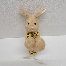 Vintage 2000 Plush Hush Little Baby Crib Rattle Bunny Rabbit Sylvia Long - £33.54 GBP