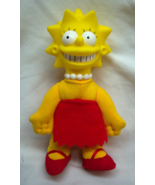 VINTAGE 1990 The Simpsons LISA SIMPSON 7&quot; Plush Stuffed Animal Toy Doll ... - $344.38 MXN