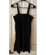 EMILY WEST GIRLS SIZE 16 BLACK SUNDRESS - ADORABLE SUMMER STYLE - $21.88 CAD