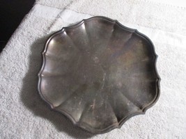 Antique FB Rogers Silver Co. Silver Tray 11&#39;&#39; x 10&#39;&#39; - $49.49