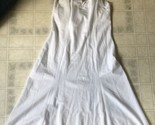 Vintage Wonder Maid Non Cling Full Slip Ivory Lined Lace Trim Sz 34  USA... - $49.45