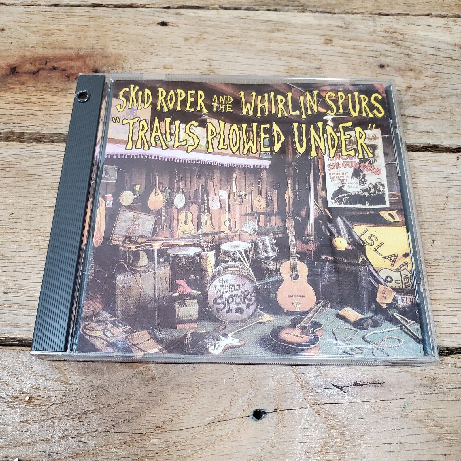 SKID ROPER &amp; WHIRLIN&#39; SPURS - Trails Plowed Under - 1989 Rock CD - $9.85