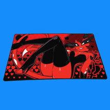 Official Helluva Boss Sexy Pin-Up Millie Valentine&#39;s 2022 Desk Play Mat - $109.99