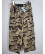 Old Navy Convertible Pants Zip Off Shorts 8 Boys Brown Camo Print Straig... - £14.94 GBP
