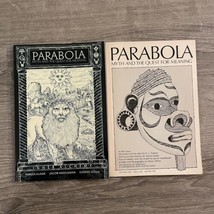 PARABOLA  Magazine Lot Of 2 Issues Including First Issue RARE! - $47.00