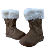 Canyon River Blues Gayle Chestnut Gold Suede Boots Fur Trim Lined Girls ... - £11.72 GBP