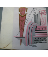 Card with unused envelope from Chicago World’s Fair 1934, On front words... - $85.00