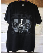 Vintage T-SHIRT Men&#39;s L SUPER BOWL XLV - STEELERS vs. PACKERS N. Texas F... - $26.77 CAD