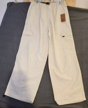 Vans Ladies Riley Cargo Parachute Pants Size Medium Pockets Ripstop NWT ... - $34.60