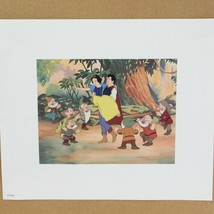 Walt Disney Productions Snow White And The Seven Dwarfs 14&quot; x 12&quot; Print - $18.61