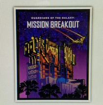 Disney Parks Guardians of the Galaxy Attraction Poster Art Print 16 x 20 More